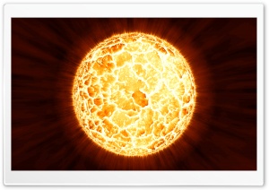 Planetary Core Explosion Ultra HD Wallpaper for 4K UHD Widescreen desktop, tablet & smartphone
