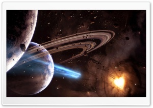 Planets Universe 4 Ultra HD Wallpaper for 4K UHD Widescreen desktop, tablet & smartphone