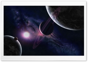 Planets Universe 7 Ultra HD Wallpaper for 4K UHD Widescreen desktop, tablet & smartphone