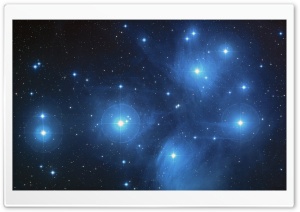 Pleiades Star Cluster Ultra HD Wallpaper for 4K UHD Widescreen desktop, tablet & smartphone