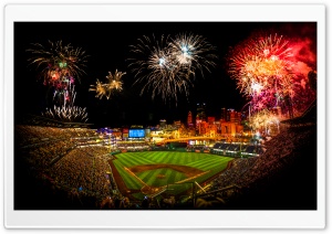 PNC Park Fireworks Ultra HD Wallpaper for 4K UHD Widescreen desktop, tablet & smartphone