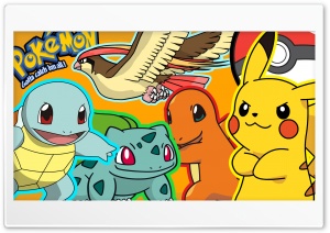 Pokemon Gang Ultra HD Wallpaper for 4K UHD Widescreen desktop, tablet & smartphone