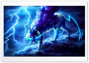 Pokemon Suicune Ultra HD Wallpaper for 4K UHD Widescreen desktop, tablet & smartphone