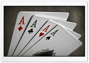 Poker Aces Ultra HD Wallpaper for 4K UHD Widescreen desktop, tablet & smartphone