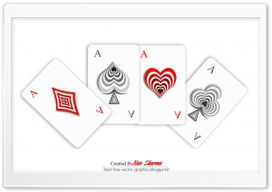 Poker Cards Ultra HD Wallpaper for 4K UHD Widescreen desktop, tablet & smartphone