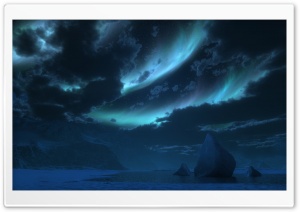 Polar Night 3D Ultra HD Wallpaper for 4K UHD Widescreen desktop, tablet & smartphone