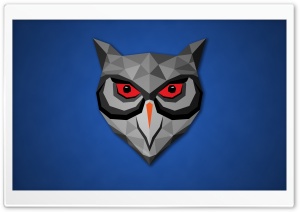 Poly Owl Ultra HD Wallpaper for 4K UHD Widescreen desktop, tablet & smartphone