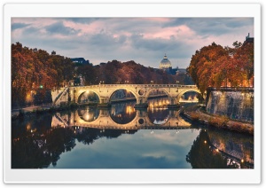Ponte Sisto, Rome, Italy Ultra HD Wallpaper for 4K UHD Widescreen desktop, tablet & smartphone
