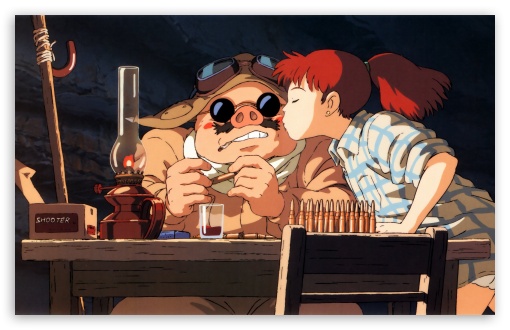 Wallpaper  Studio Ghibli anime Kurenai no Buta Porco Rosso 2560x1440   RakhaKun  1330377  HD Wallpapers  WallHere