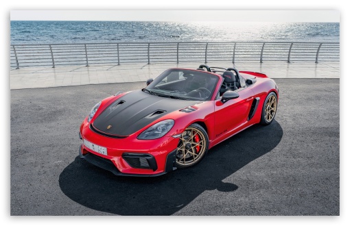 Porsche 718 Spyder RS Weissach Package UltraHD Wallpaper for Widescreen 16:10 ;