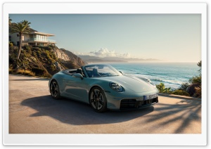 Porsche 911 Carrera 4S Cabriolet 4K UHD Wallpaper for Widescreen and UltraWide Desktop, UltraHD TV, Smartphone, Tablet