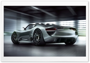 Porsche 918 Spyder Rear Ultra HD Wallpaper for 4K UHD Widescreen desktop, tablet & smartphone