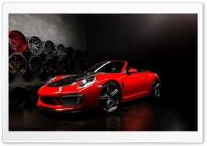Porsche 991 Carrera Cabriolet Stinger Ultra HD Wallpaper for 4K UHD Widescreen desktop, tablet & smartphone
