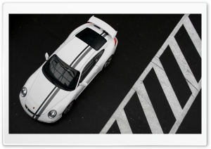 Porsche 997 Black And White Ultra HD Wallpaper for 4K UHD Widescreen desktop, tablet & smartphone