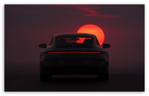 Porsche at Sunset UltraHD Wallpaper for UHD 16:9 ; HD 16:9 ; UltraWide 21:9 24:10 ; Widescreen 16:10 5:3 ; Fullscreen 4:3 5:4 3:2 ; Tablet 1:1 ; Dual 4:3 5:4 3:2 ;