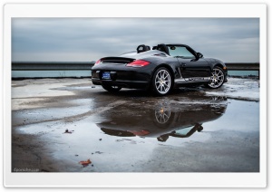 Porsche Boxster Spyder by Lake Michigan Ultra HD Wallpaper for 4K UHD Widescreen desktop, tablet & smartphone