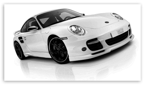 porsche drawing UltraHD Wallpaper for HD 16:9 ;