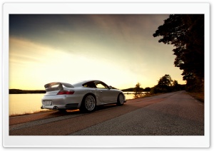 Porsche GT2 White Ultra HD Wallpaper for 4K UHD Widescreen desktop, tablet & smartphone