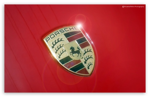 Porsche Logo UltraHD Wallpaper for Wide 16:10 Widescreen WHXGA WQXGA WUXGA WXGA ;