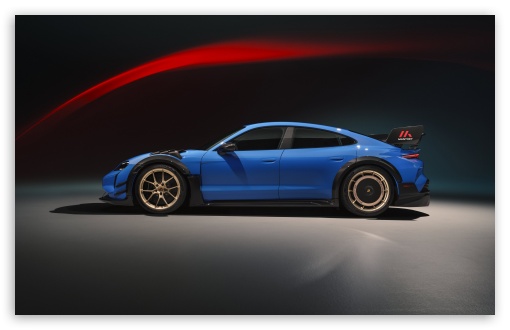 Porsche Taycan Turbo GT Electric Car Side View UltraHD Wallpaper for UHD 16:9 ; HD 16:9 ; UltraWide 21:9 24:10 32:9 32:10 ; Widescreen 16:10 ; Dual 16:10 16:9 ;