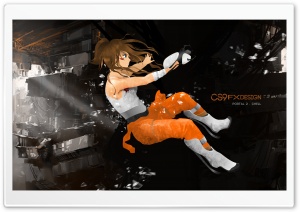Portal 2_Chell Concept_CS9 Fx Design Ultra HD Wallpaper for 4K UHD Widescreen desktop, tablet & smartphone