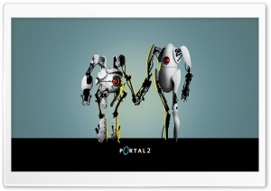 Portal 2 Robots Ultra HD Wallpaper for 4K UHD Widescreen desktop, tablet & smartphone