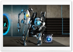 Portal 2 Team Ultra HD Wallpaper for 4K UHD Widescreen desktop, tablet & smartphone