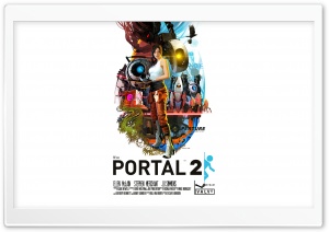 Portal 2 Ultra HD Wallpaper for 4K UHD Widescreen desktop, tablet & smartphone