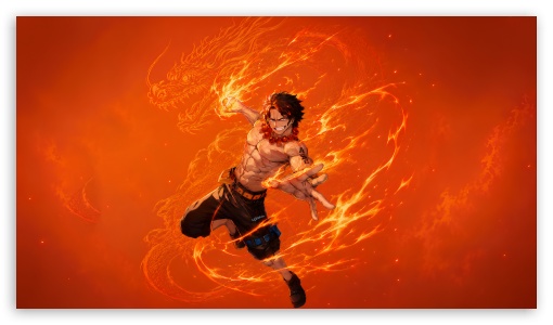 Portgas D Ace UltraHD Wallpaper for UHD 16:9 ; HD 16:9 ;