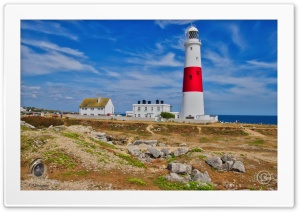 PORTLAND BILL LIGHTHOUSE Ultra HD Wallpaper for 4K UHD Widescreen Desktop, Lockscreen, Screensaver, TV, Tablet, Smartphone