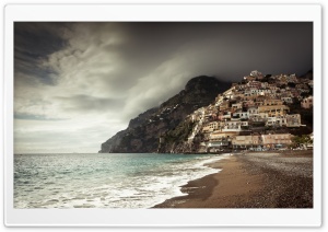 Positano Coast, Italy Ultra HD Wallpaper for 4K UHD Widescreen desktop, tablet & smartphone