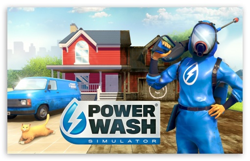 PowerWash Simulator Video Game UltraHD Wallpaper for HD 16:9 ; Widescreen 16:10 5:3 ;