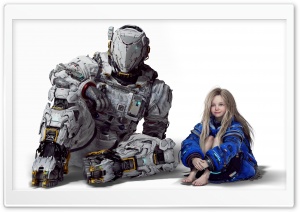 PRAGMATA Game - Hugh and Diana 4K UHD Wallpaper for Widescreen and UltraWide Desktop, UltraHD TV, Smartphone, Tablet