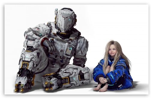 PRAGMATA Game - Hugh and Diana UltraHD Wallpaper for UHD 16:9 ; HD 16:9 ; UltraWide 21:9 24:10 ; Widescreen 16:10 5:3 ; Fullscreen 4:3 5:4 3:2 ; Mobile 10:16 ;