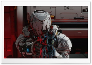 PRAGMATA Video Game   Hugh 4K UHD Wallpaper for Widescreen and UltraWide Desktop, UltraHD TV, Smartphone, Tablet