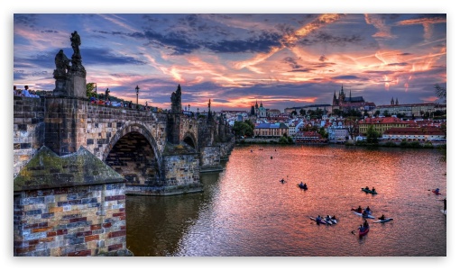 Prague UltraHD Wallpaper for HD 16:9 ;