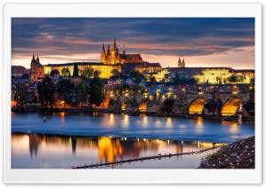 Prague Castle Ultra HD Wallpaper for 4K UHD Widescreen desktop, tablet & smartphone