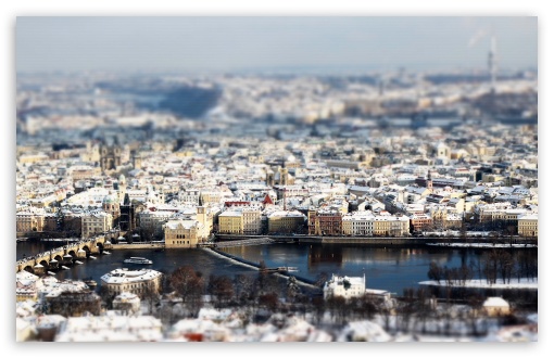 Prague Winter Panorama UltraHD Wallpaper for HD 16:9 ; Widescreen 16:10 5:3 ; Fullscreen 4:3 5:4 3:2 ; Tablet 1:1 ; Mobile 3:5 3:4 ; Dual 16:10 5:3 16:9 4:3 5:4 ;