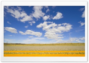 Prairie Road Montana Ultra HD Wallpaper for 4K UHD Widescreen desktop, tablet & smartphone