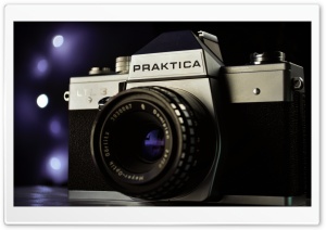 Praktica film camera Ultra HD Wallpaper for 4K UHD Widescreen desktop, tablet & smartphone