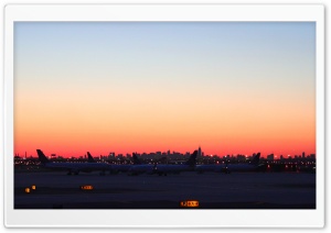 Pre-dawn Over NY Ultra HD Wallpaper for 4K UHD Widescreen desktop, tablet & smartphone