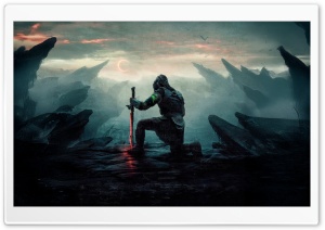 Predator Badlands 2025 Movie 4K UHD Wallpaper for Widescreen and UltraWide Desktop, UltraHD TV, Smartphone, Tablet