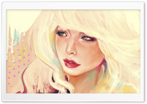 Pretty Blonde Ultra HD Wallpaper for 4K UHD Widescreen desktop, tablet & smartphone