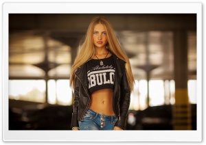 Pretty Blonde Girl Ultra HD Wallpaper for 4K UHD Widescreen desktop, tablet & smartphone