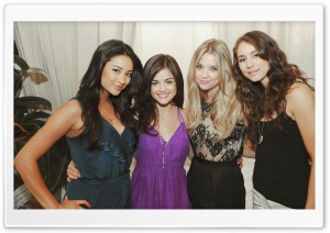 Pretty Little Liars Cast Ultra HD Wallpaper for 4K UHD Widescreen Desktop, Lockscreen, Screensaver, TV, Tablet, Smartphone