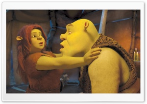 Princess Fiona and Shrek Ultra HD Wallpaper for 4K UHD Widescreen desktop, tablet & smartphone
