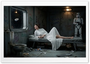 Princess Leia 4K UHD Wallpaper for Widescreen and UltraWide Desktop, UltraHD TV, Smartphone, Tablet