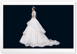 Princess Wedding Dress Ultra HD Wallpaper for 4K UHD Widescreen desktop, tablet & smartphone