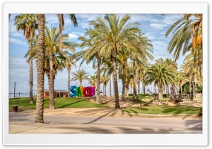Promenade Jaume I Salou, Catalonia - II Ultra HD Wallpaper for 4K UHD Widescreen desktop, tablet & smartphone