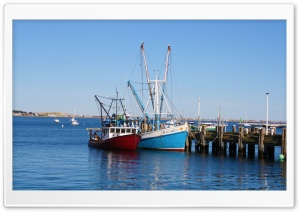 Provincetown Boats Ultra HD Wallpaper for 4K UHD Widescreen desktop, tablet & smartphone
